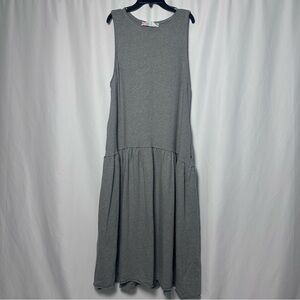 Free People Beach Maxi Dress Women’s sz M Sleeveless Boho with pockets FP Beach